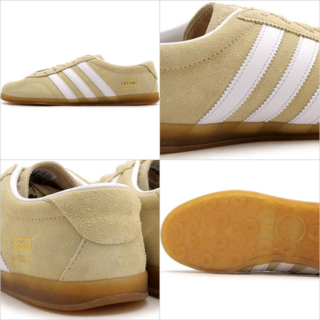 adidas GAZELLE LO PRO W Sandstone / Footwear White / Gum [ONR41/JR8889