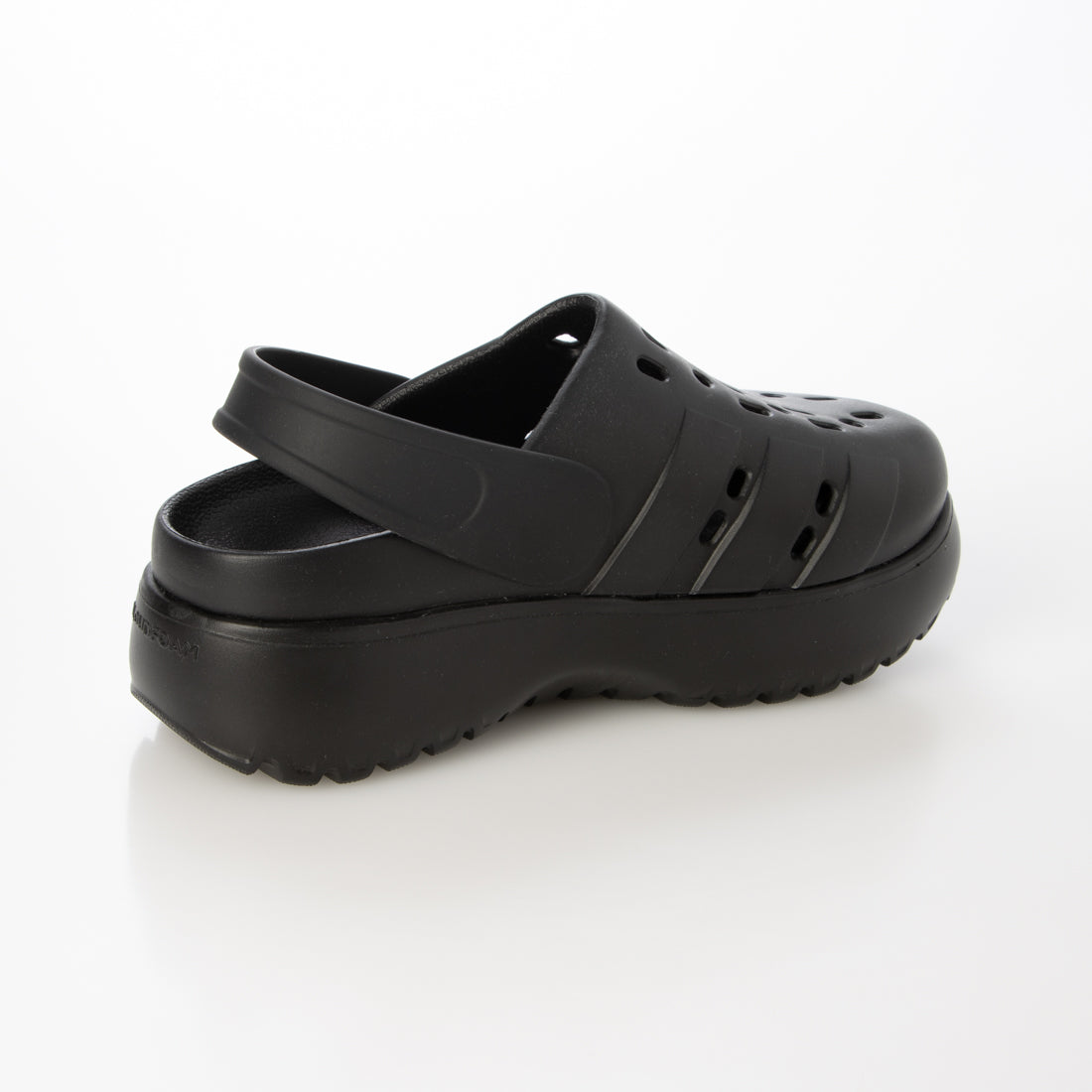 アディダス adidas レディース 厚底 サンダル ADILETTE CLOG PLATFORM W JP9577 （ブラック） ブラック