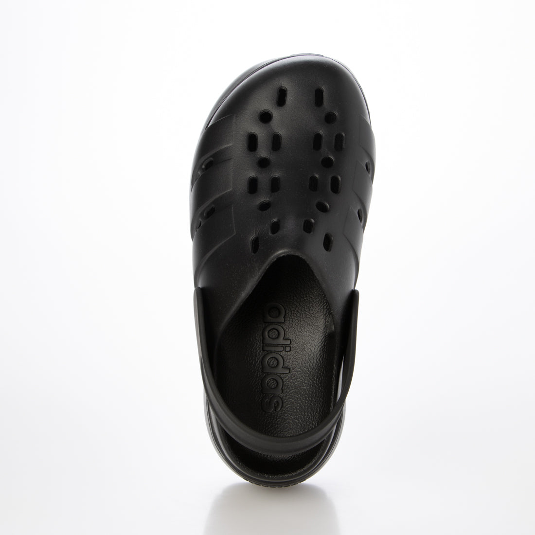 アディダス adidas レディース 厚底 サンダル ADILETTE CLOG PLATFORM W JP9577 （ブラック） ブラック