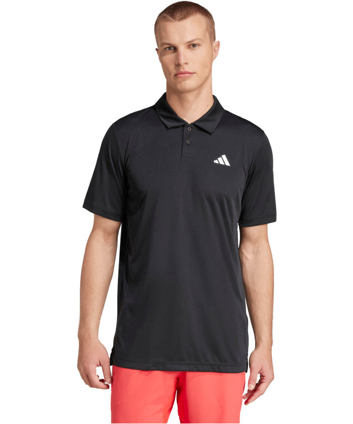 アディダス adidas アディダス adidas テニス クラブ テニス ポロシャツ 半袖シャツ メンズ 男性用 テニスウェア トップス 試合着 練習着 移動着 部活 （JF8506 ブラック） JF8506 ブラック