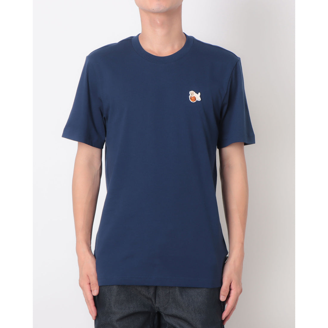 アディダス adidas メンズ Tシャツ M DOG HOOP Tシャツ CO758 （ブルー） ブルー