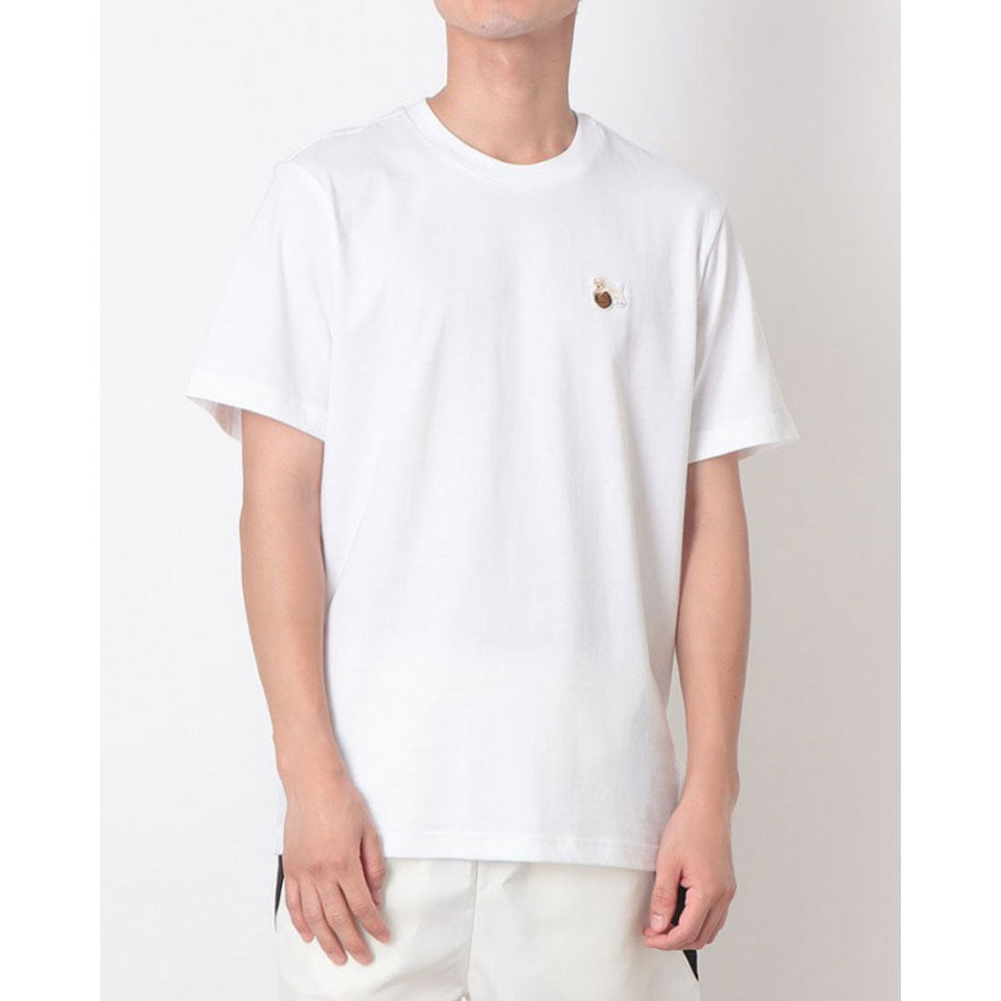 アディダス adidas メンズ Tシャツ M DOG HOOP Tシャツ CO758 （ホワイト） ホワイト