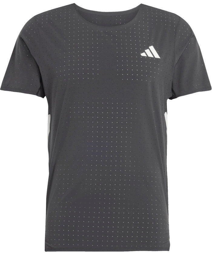 アディダス adidas アディダス adidas アディゼロ ランニング半袖 T シャツ  JOM26 （JV7171 オーロラプラム） JV7171 オーロラプラム