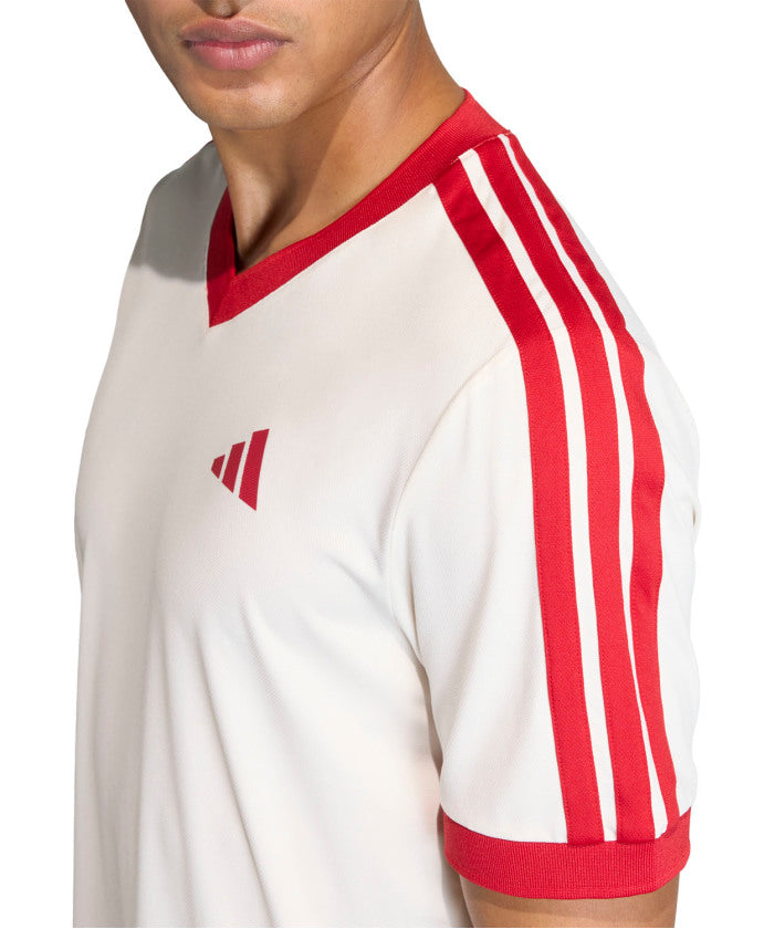 アディダス adidas アディダス adidas テニス テニス クラシックス 半袖Tシャツ トップス メンズ 機能性 柔らかい レトロ ドライ レギュラーフィット （KE6719 チョークホワイト） KE6719 チョークホワイト