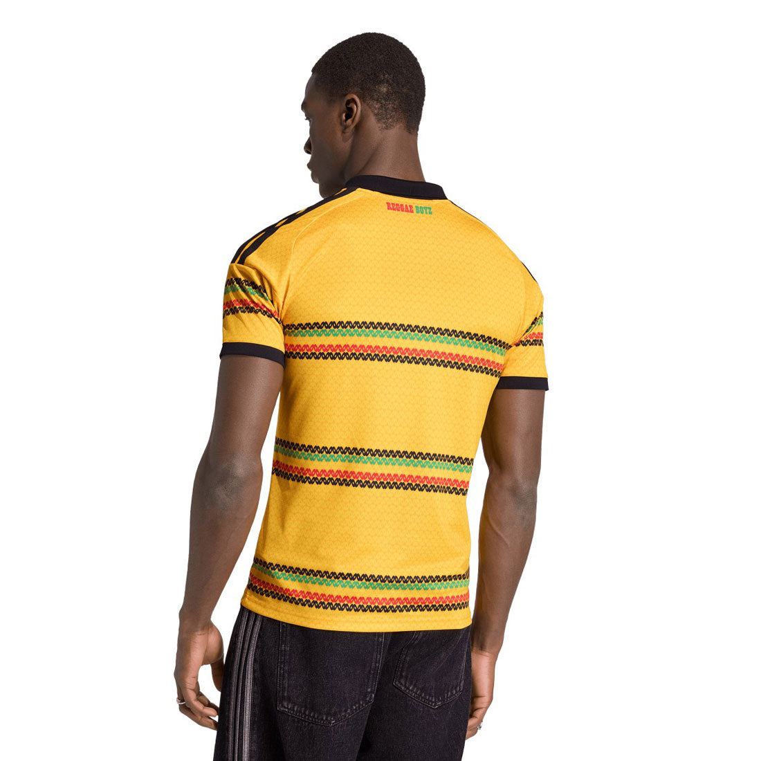 アディダス adidas ボブ・マーリー ホーム レプリカ ユニフォーム（JAMAICA NATIONAL TEAM 26 × BOB MARLEY HOME REPLICA UNIFORM） （Bold Gold） Bold Gold