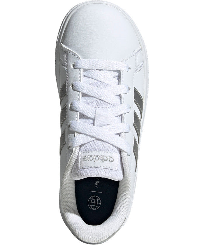 アディダス adidas adidas アディダス グランドコート ライフスタイル テニス レースアップ GRANDCOURT L【返品不可商品】 （フットウェアWHT/マッ） フットウェアWHT/マッ