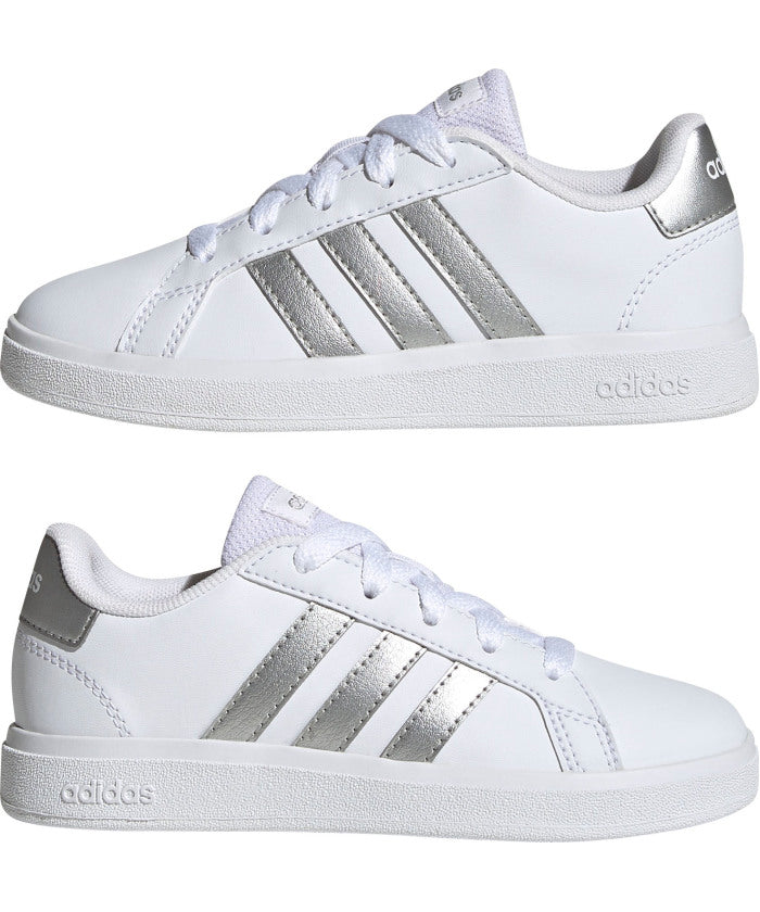 アディダス adidas adidas アディダス グランドコート ライフスタイル テニス レースアップ GRANDCOURT L【返品不可商品】 （フットウェアWHT/マッ） フットウェアWHT/マッ