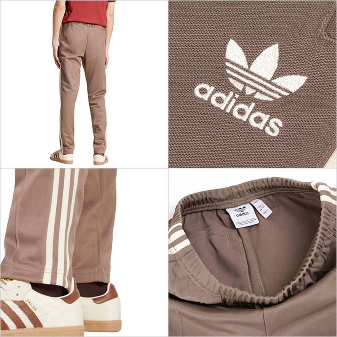 阿迪達斯 adidas Originals BECKENBAUER TP 褐色/白色 [EEP85/JP2525 SS25]