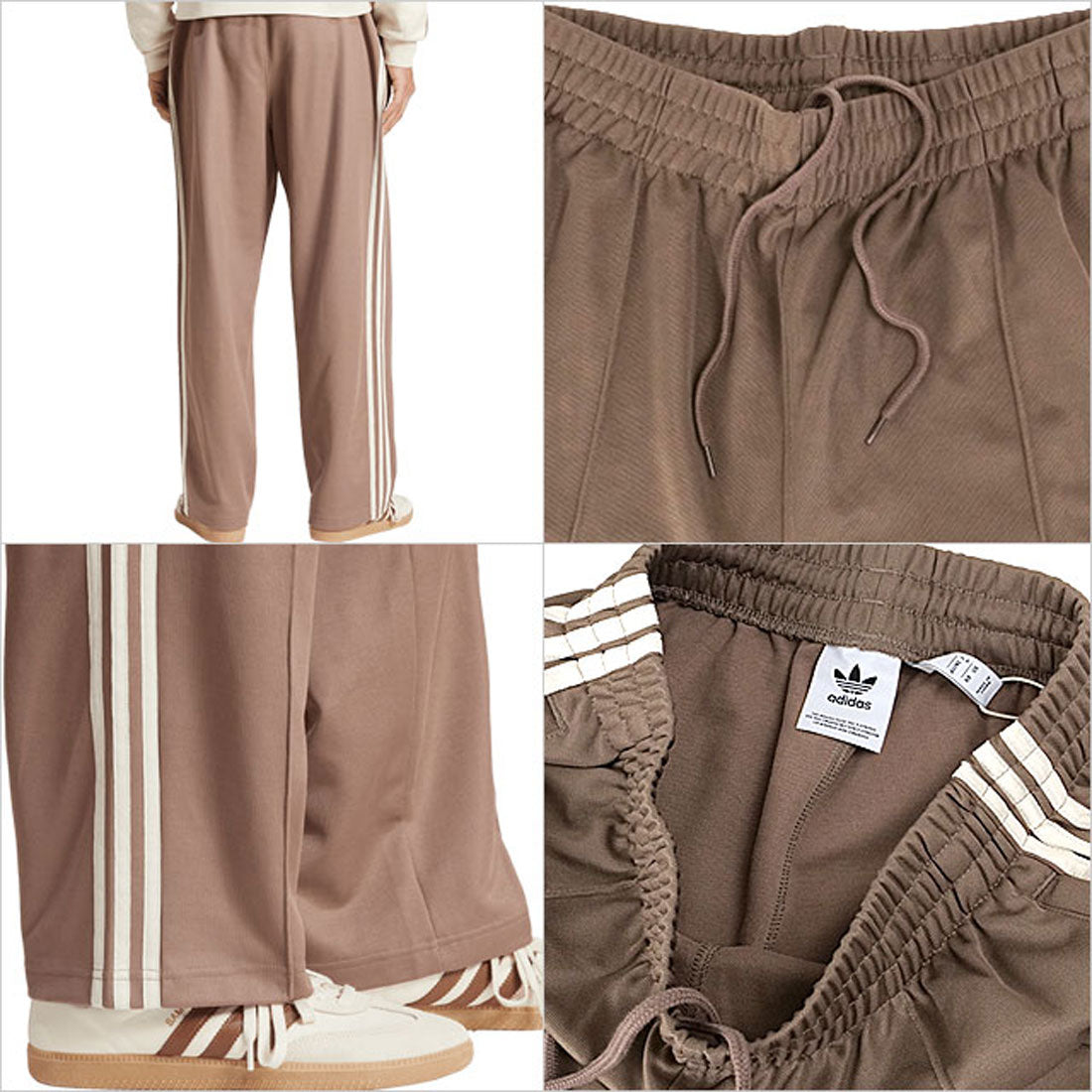 adidas アイボリー ブラウン ジャージ Mサイズ adidas Originals Baggy TP Trace Brown [KLM58/JP1067 SS25]