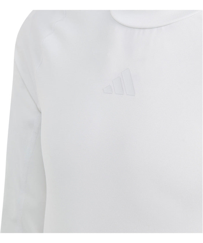 アディダス adidas アディダス adidas サッカー テックフィット AEROREADY 長袖Tシャツ 子ども キッズ ジュニア フットボール ロングスリーブTシャツ （IA2025 ブラック） IA2025 ブラック