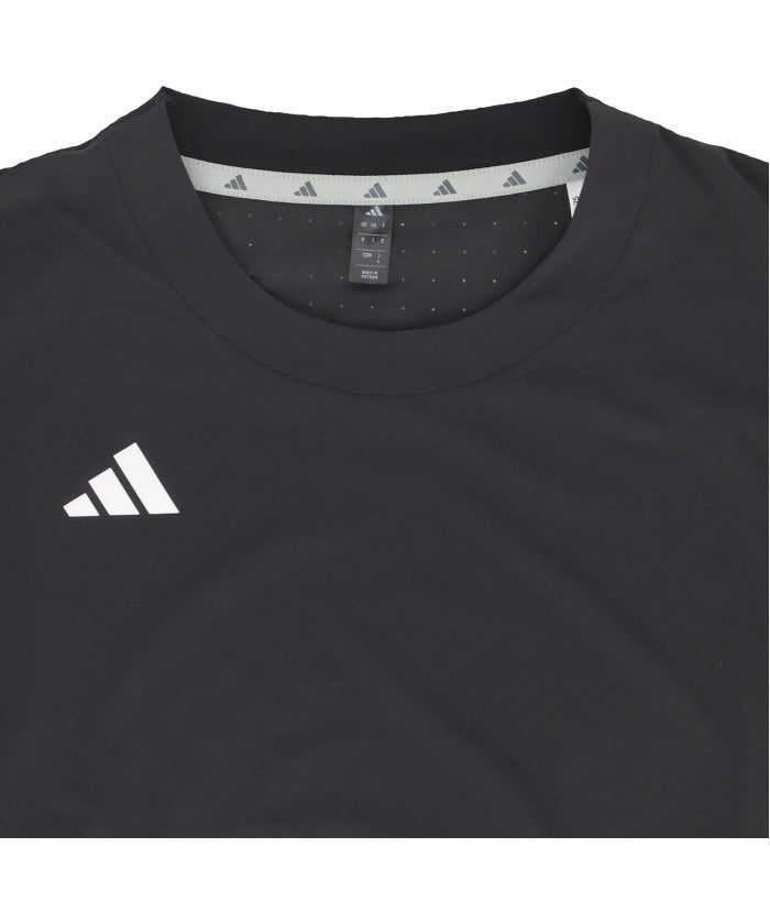 アディダス adidas アディダス adidas 野球 ソフトボール アディゼロ ダグアウト トレーニング 長袖Tシャツ トップス 軽量 伸縮性 耐久性 ルーズフィッ （KH2115 ブラック） KH2115 ブラック