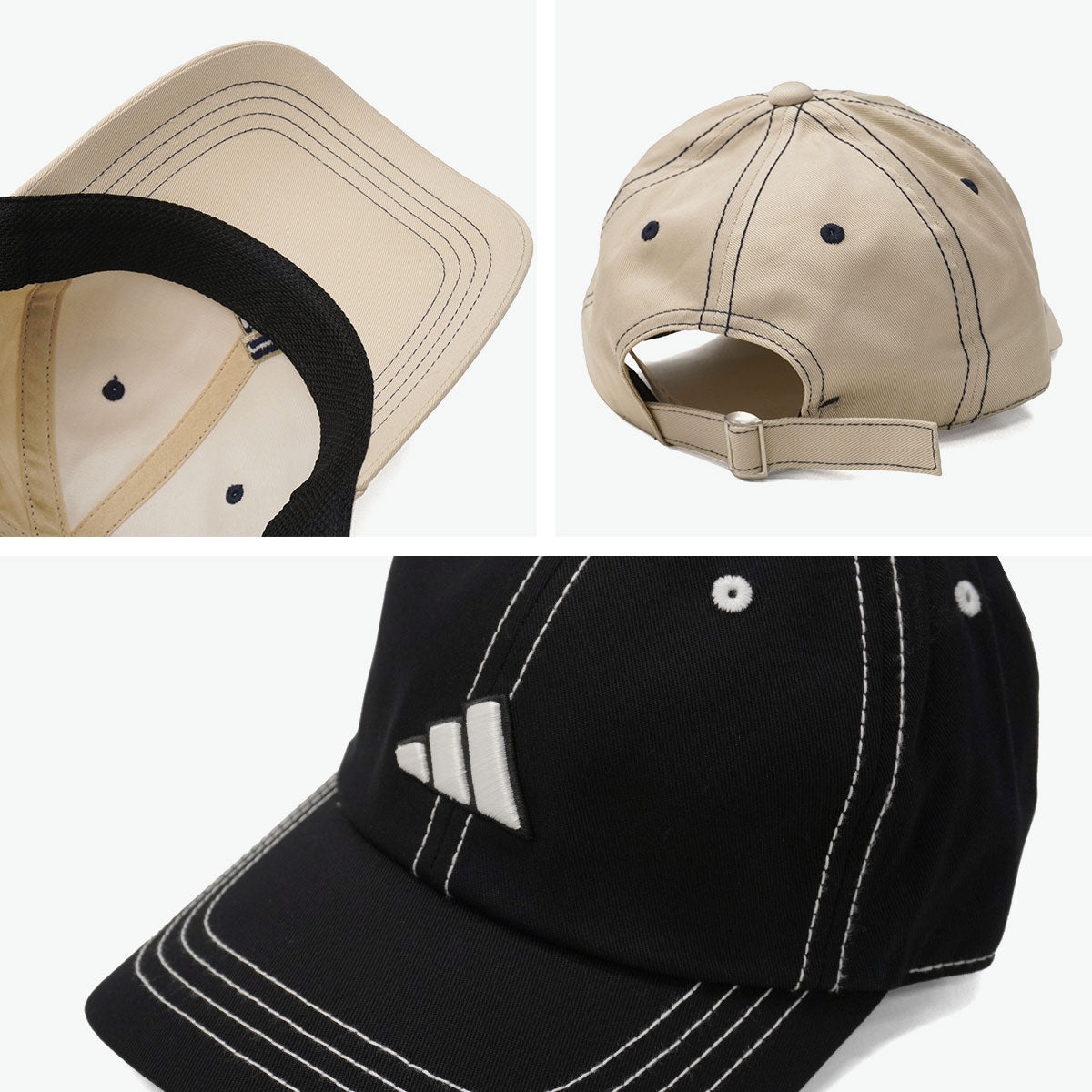 アディダス adidas キャップ メンズ レディース 洗濯 ブランド ランニング ゴルフ 作業 おしゃれ アメカジ かわいい 洗濯機 ロゴ 帽子 ADU OGC STITCH 6P CAP 251011613 （サンド） サンド