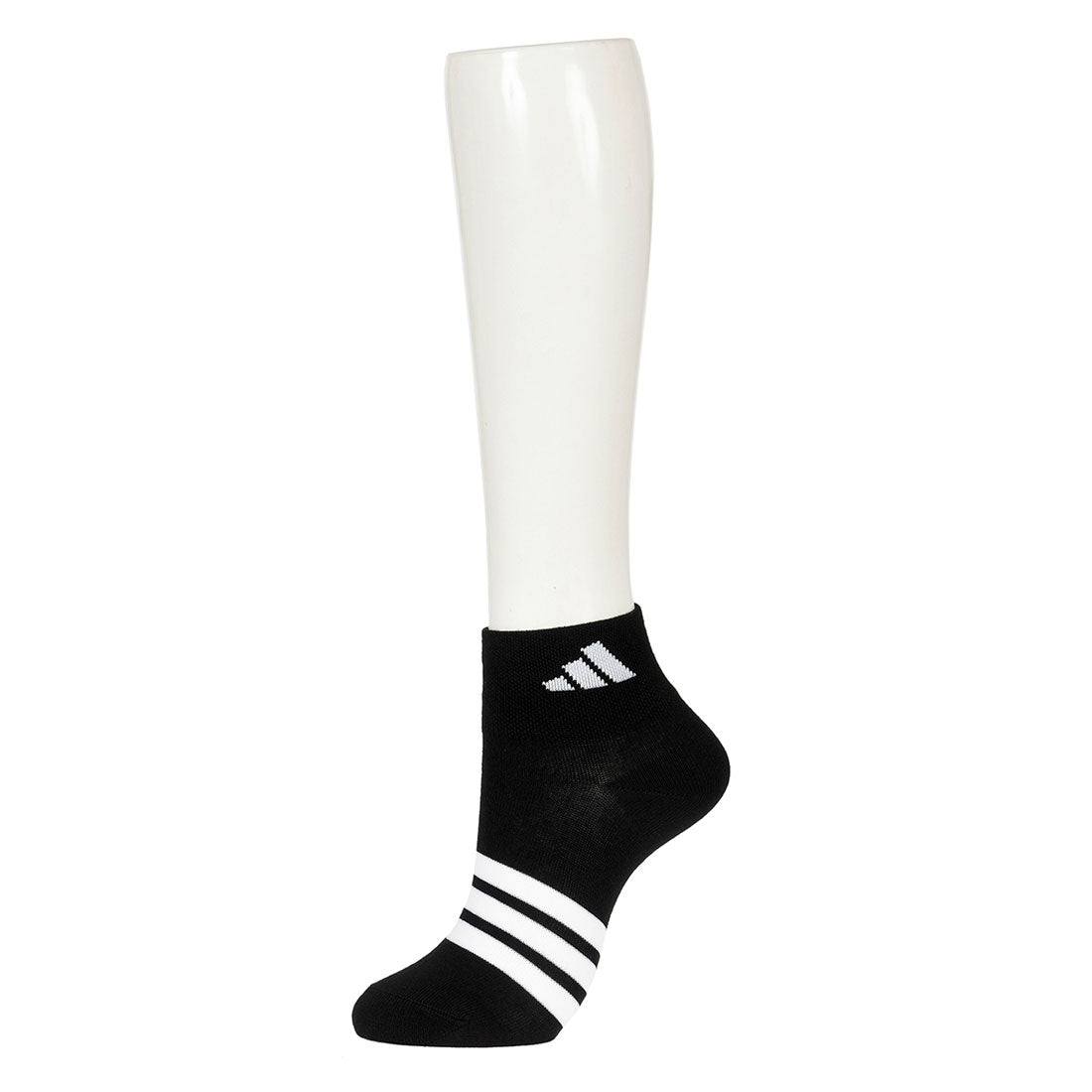 Adidas adidas Fukuske 【Adidas: DEO】3 pairs set socks plain wide heel logo line short length reinforced toe and heel women's ladies Fukuske fukuske ふくすけ