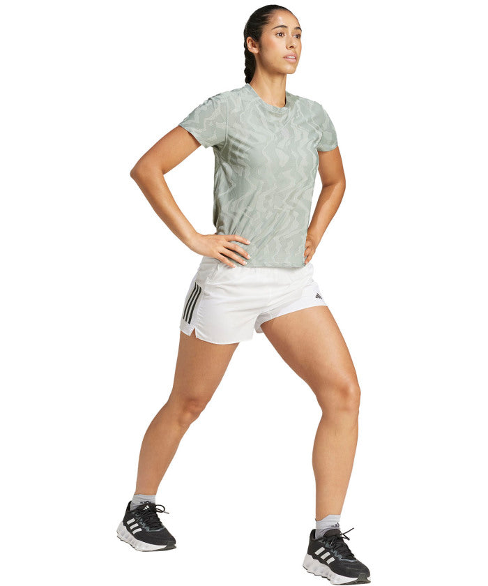 アディダス adidas アディダス adidas アルティメット ランニング エンジニアード T シャツ クライマクール + KVL47 （JD7789 シルバーグリーン） JD7789 シルバーグリーン