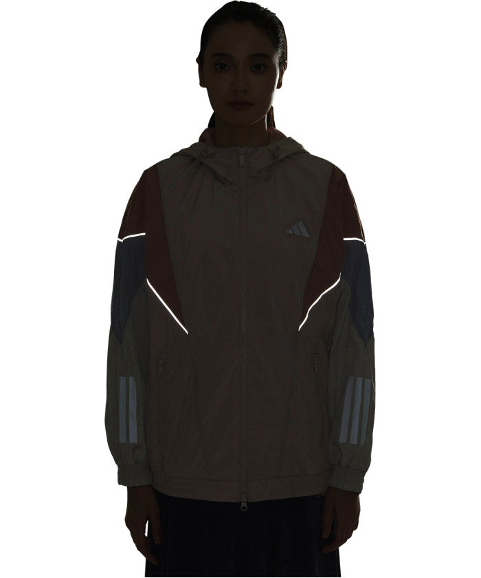 アディダス adidas アディダス adidas BYS スリーストライプス ウーブン 軽量ジャケット  KRC74 （JL5106 ワンダータープ） JL5106 ワンダータープ