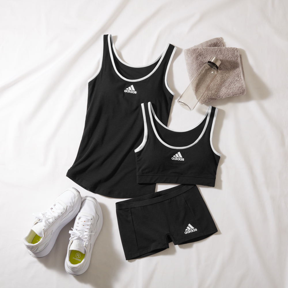 アディダス adidas ブラタンクトップ センターロゴ 吸汗速乾