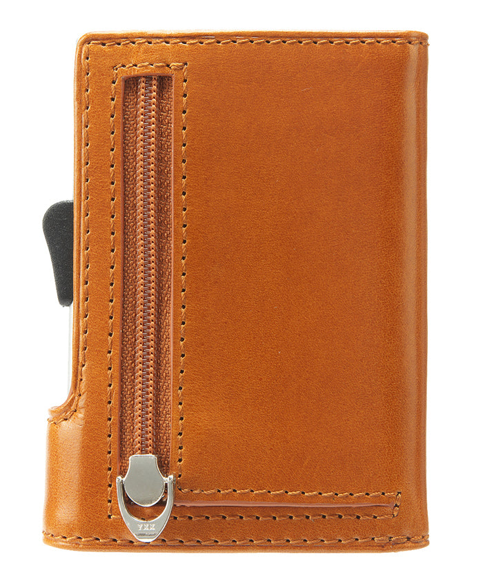 ADC Italian Leather Aluminum Card Holder