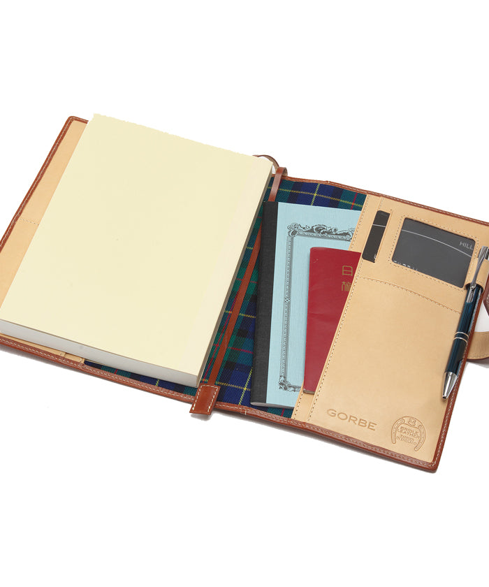 ADC GORBE Bridle Leather A5 Notebook Cover