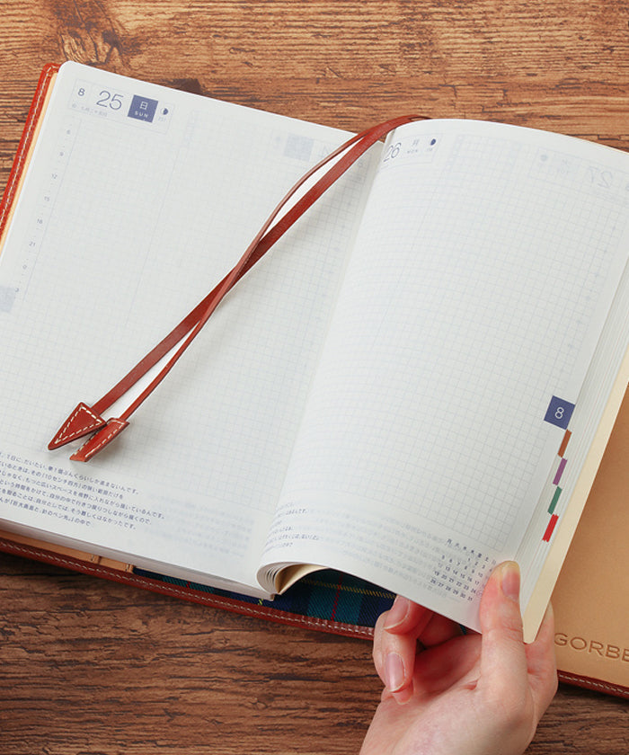 ADC GORBE Bridle Leather A5 Notebook Cover