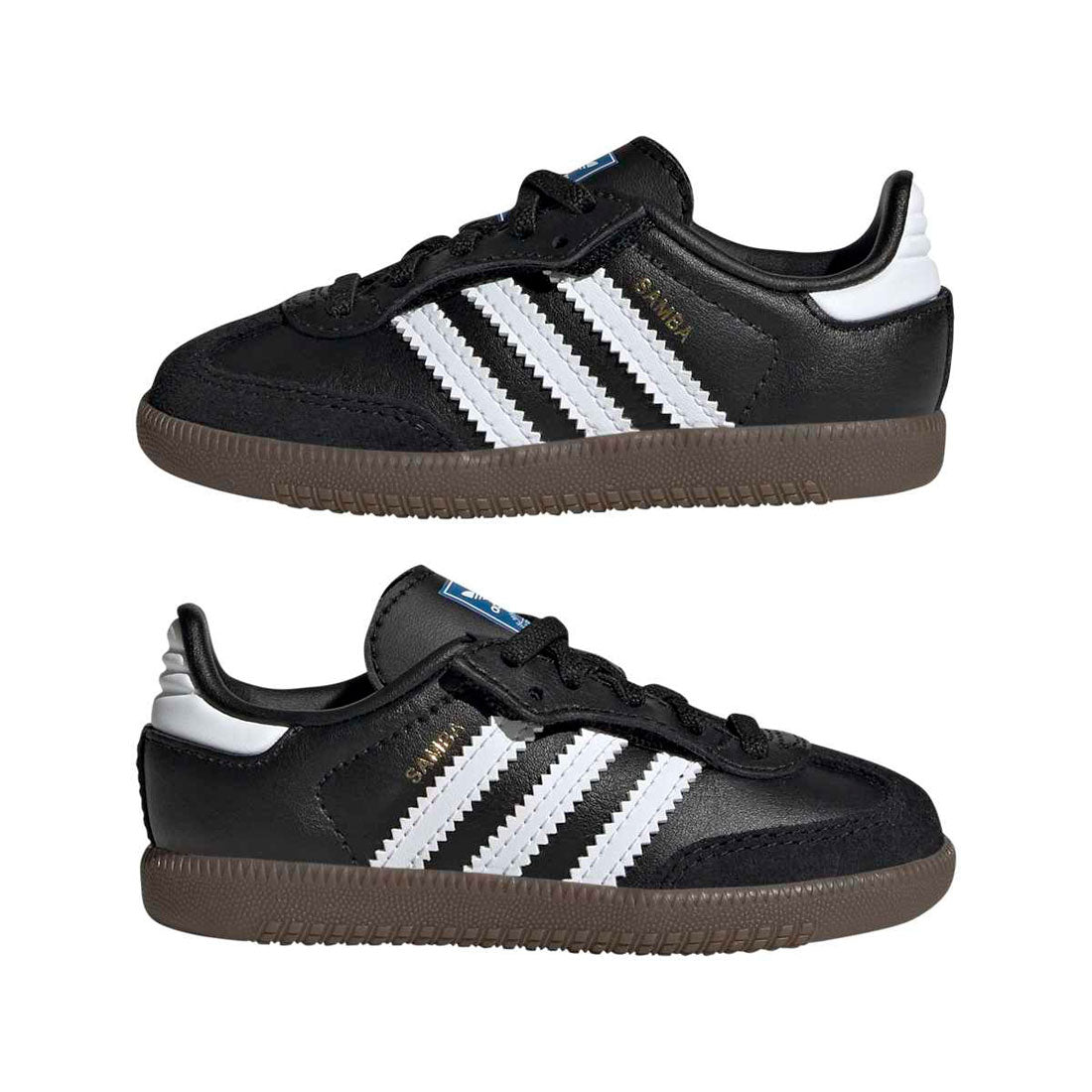 アディダス オリジナルス adidas Originals サンバ OG キッズ（SAMBA OG CF EL I） （Black / White / Gum） Black / White / Gum