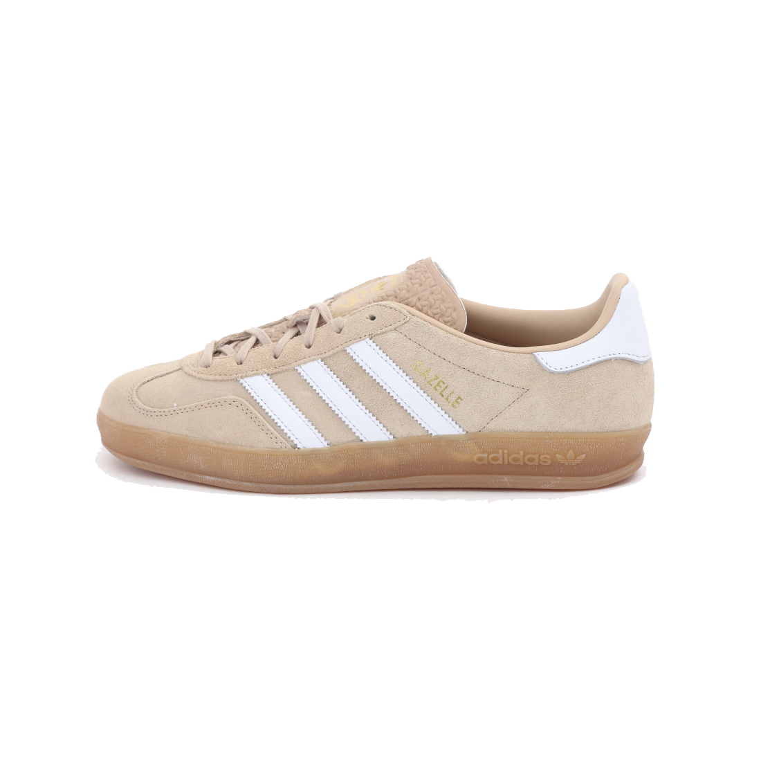 アディダス オリジナルス adidas Originals レディース メンズ スニーカー ガゼル インドア GAZELLE INDOOR IH5482 ローテクスニーカー 正規品 （Mベージュ/Cホワイト/ガム） Mベージュ/Cホワイト/ガム