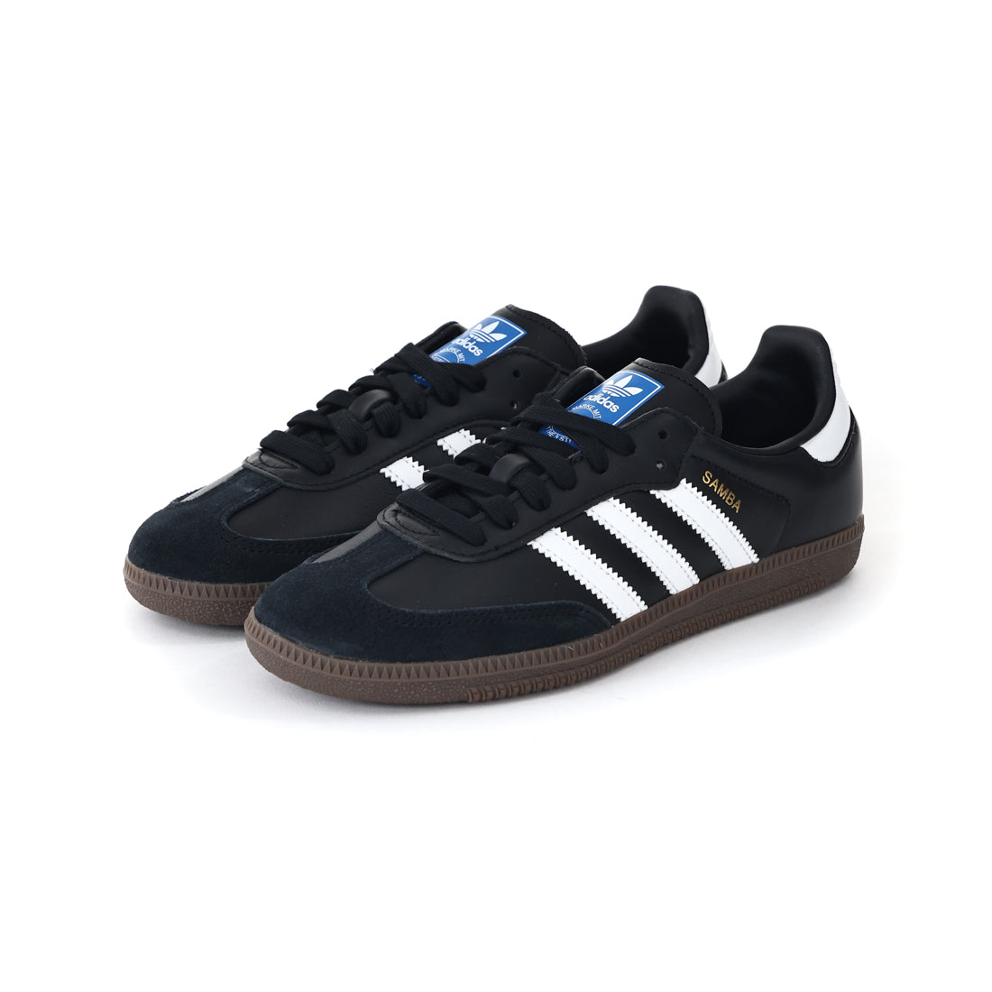 アディダス オリジナルス adidas Originals レディース メンズ スニーカー サンバ OG W Samba OG W B75807 ユニセックス ローカット Y2K 正規品 （Cブラック/Cホワイト(B75807)） Cブラック/Cホワイト(B75807)