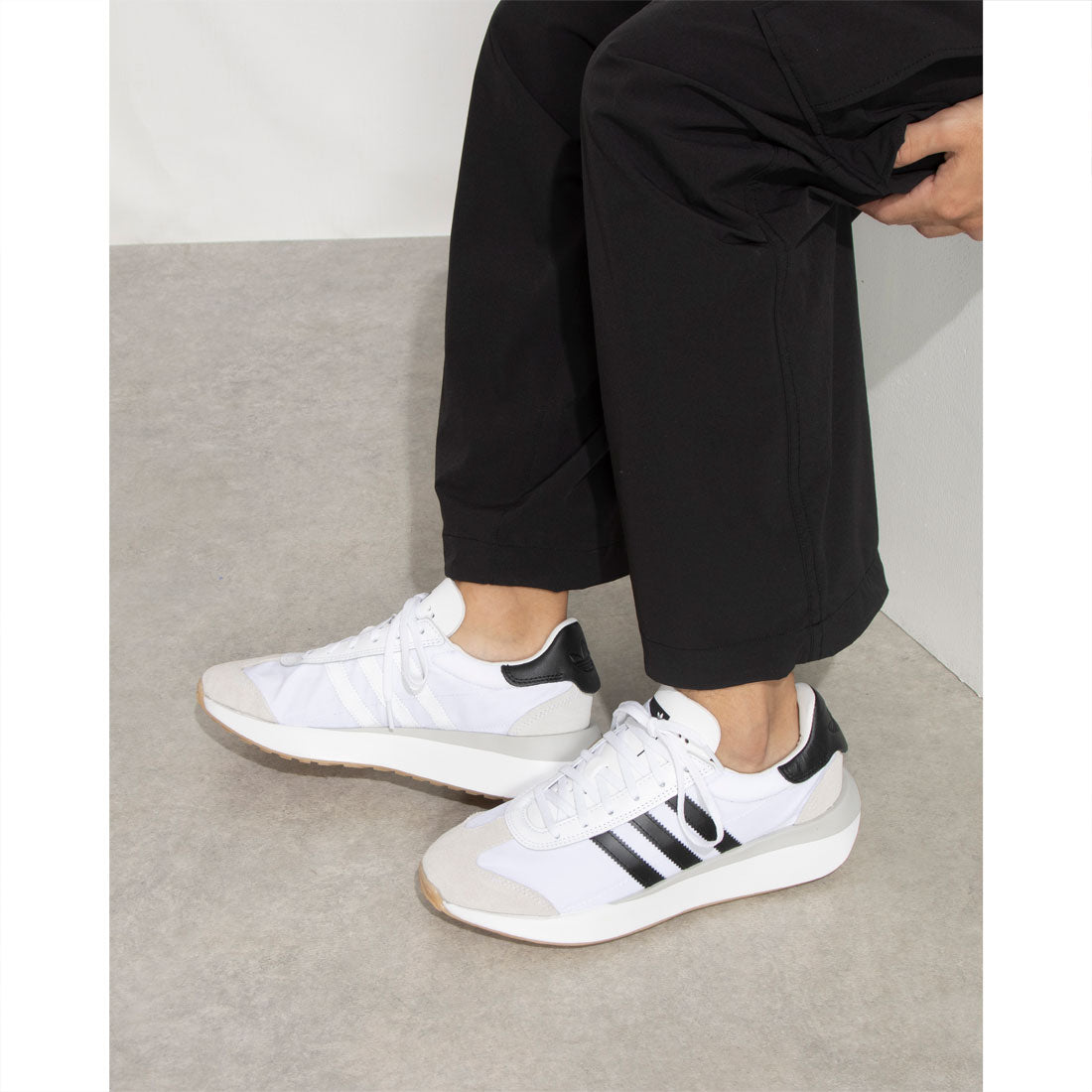 Adidas Originals COUNTRY XLG Country XLG Sneakers IF8407 IF8405 Black White Platform Shoes Men Women