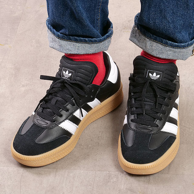 アディダス オリジナルス adidas Originals adidas Originals SAMBA XLG コアブラック/フットウェアホワイト/ガム [NJX37/IE1379 FW24] （コアブラック/フットウェアホワイト） コアブラック/フットウェアホワイト