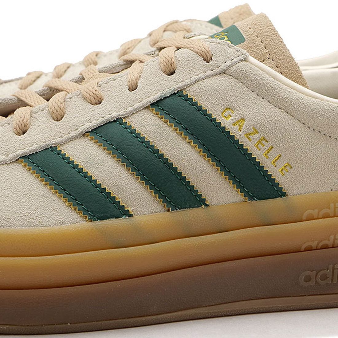 Adidas Originals GAZELLE BOLD W cream white/college green/magic beige