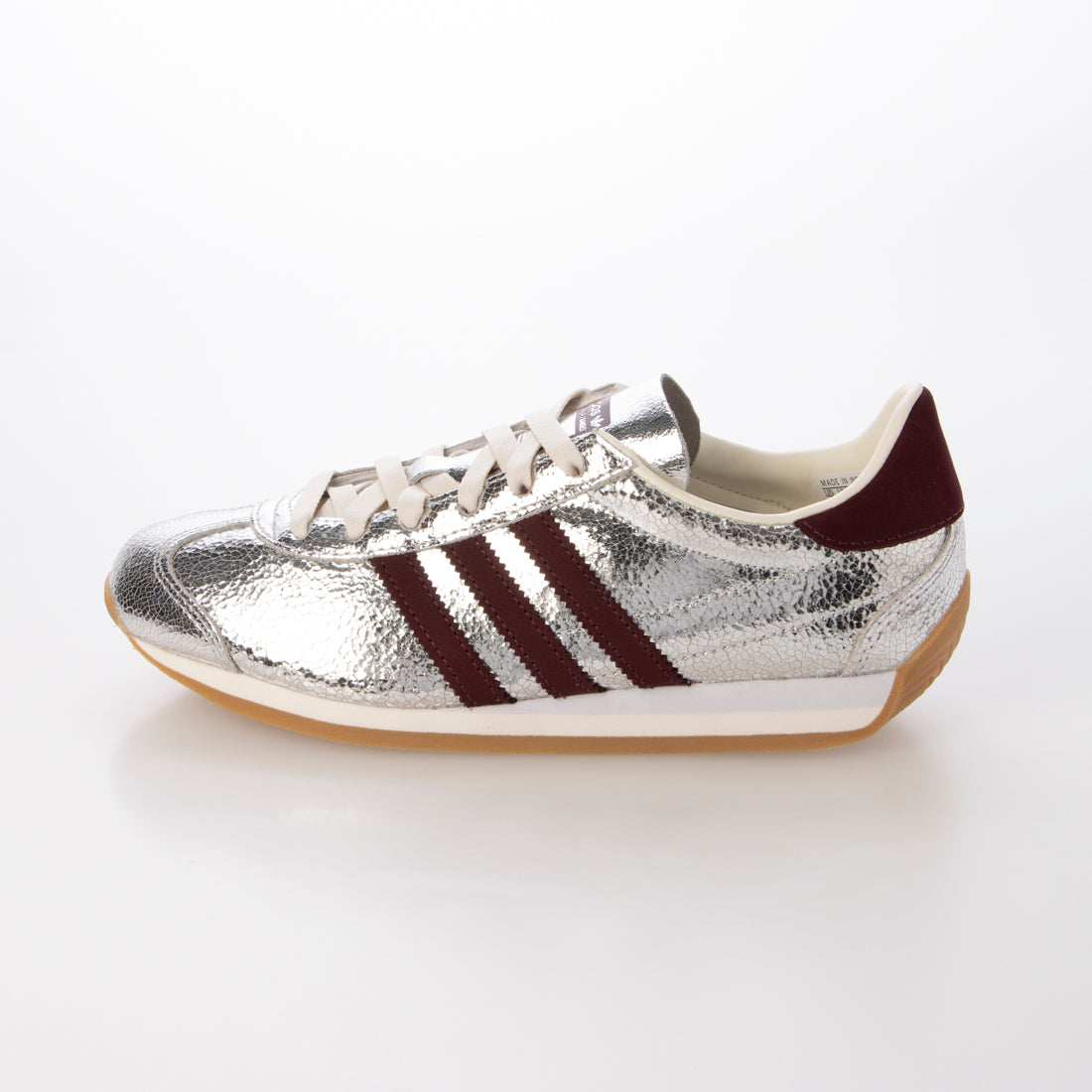 アディダス オリジナルス adidas Originals COUNTRY OG W カントリー シルバーメタリック レザースニーカー JQ5111 銀 レディース （Silver(JQ5111)） Silver(JQ5111)
