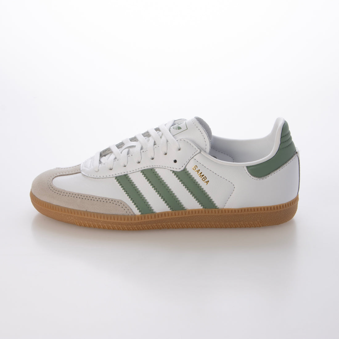 アディダス オリジナルス adidas Originals SAMBA OG J （F.WHT/SLV GRN） F.WHT/SLV GRN