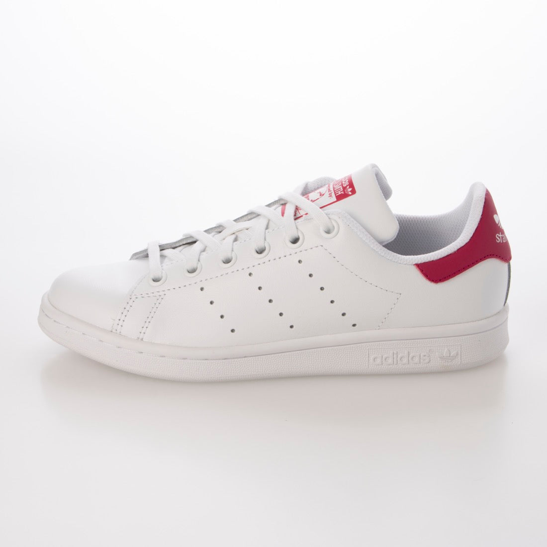 アディダス オリジナルス adidas Originals STAN SMITH J スタンスミス レディース ジュニア スニーカー （ホワイト/ピンク） ホワイト/ピンク