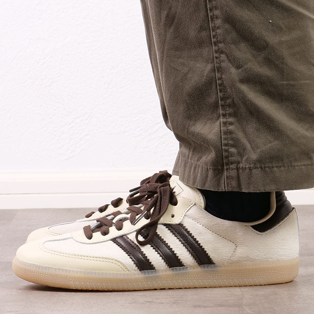 adidas Originals SAMBA OG cream white/mystery brown/gum 4 [KJ8901 FW25