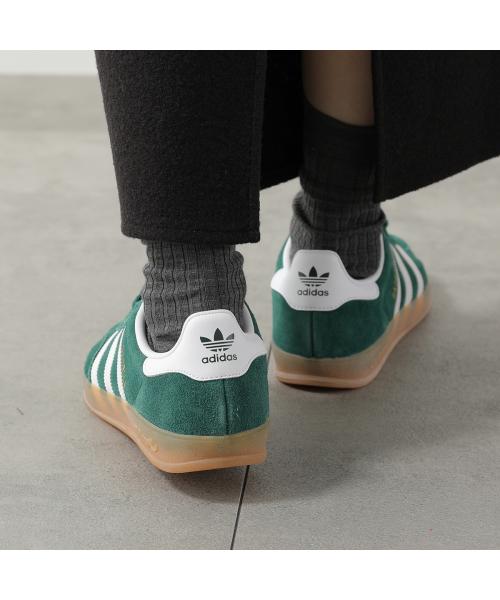 adidas gazelle silver green womens Adidas Gazelle Indoor Blue Bird Gum – SecondPlace main image 0