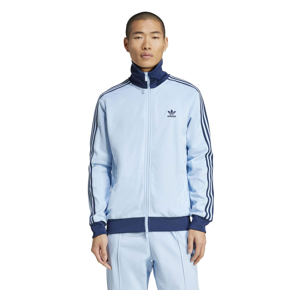 アディダス オリジナルス adidas Originals adidas Originals ADICOLOR CLASSICS TRACK TOP（アディダス オリジナルス アディカラー クラシックス ベッケンバウアー トラックトップ（ジャージ）） （Clear Sky / Night Indigo） Clear Sky / Night Indigo