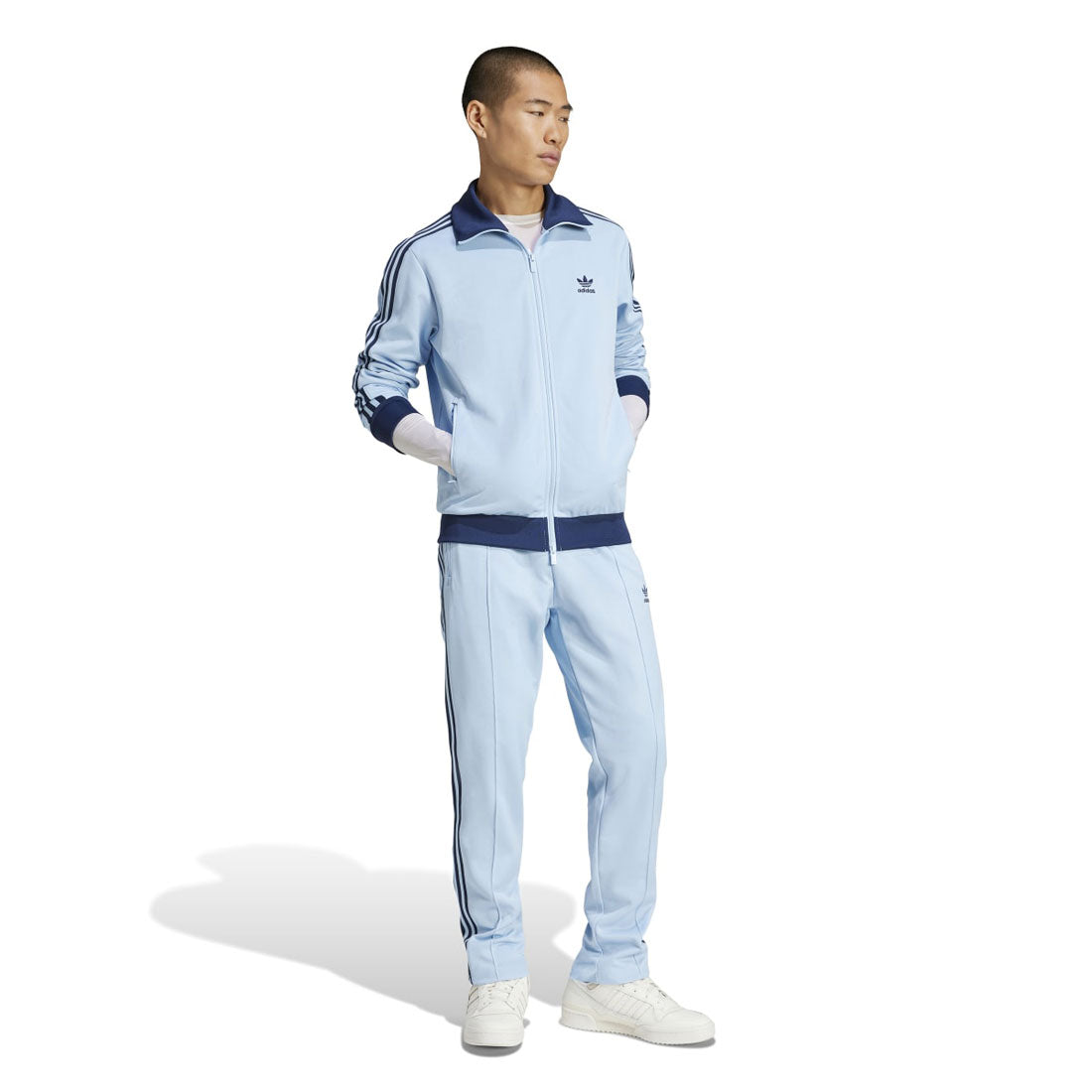 アディダス オリジナルス adidas Originals adidas Originals ADICOLOR CLASSICS TRACK TOP（アディダス オリジナルス アディカラー クラシックス ベッケンバウアー トラックトップ（ジャージ）） （Clear Sky / Night Indigo） Clear Sky / Night Indigo