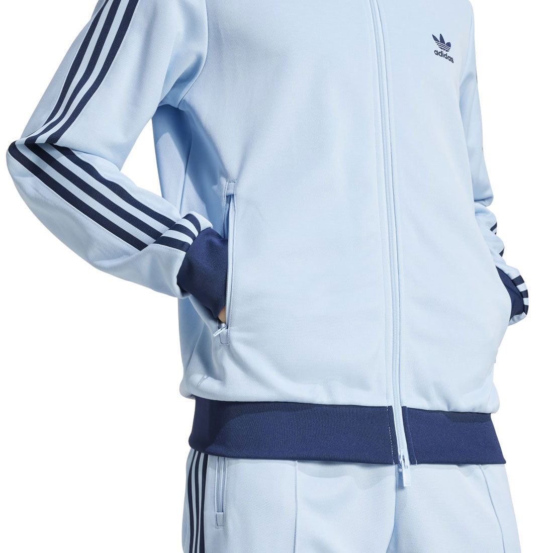 アディダス オリジナルス adidas Originals adidas Originals ADICOLOR CLASSICS TRACK TOP（アディダス オリジナルス アディカラー クラシックス ベッケンバウアー トラックトップ（ジャージ）） （Clear Sky / Night Indigo） Clear Sky / Night Indigo