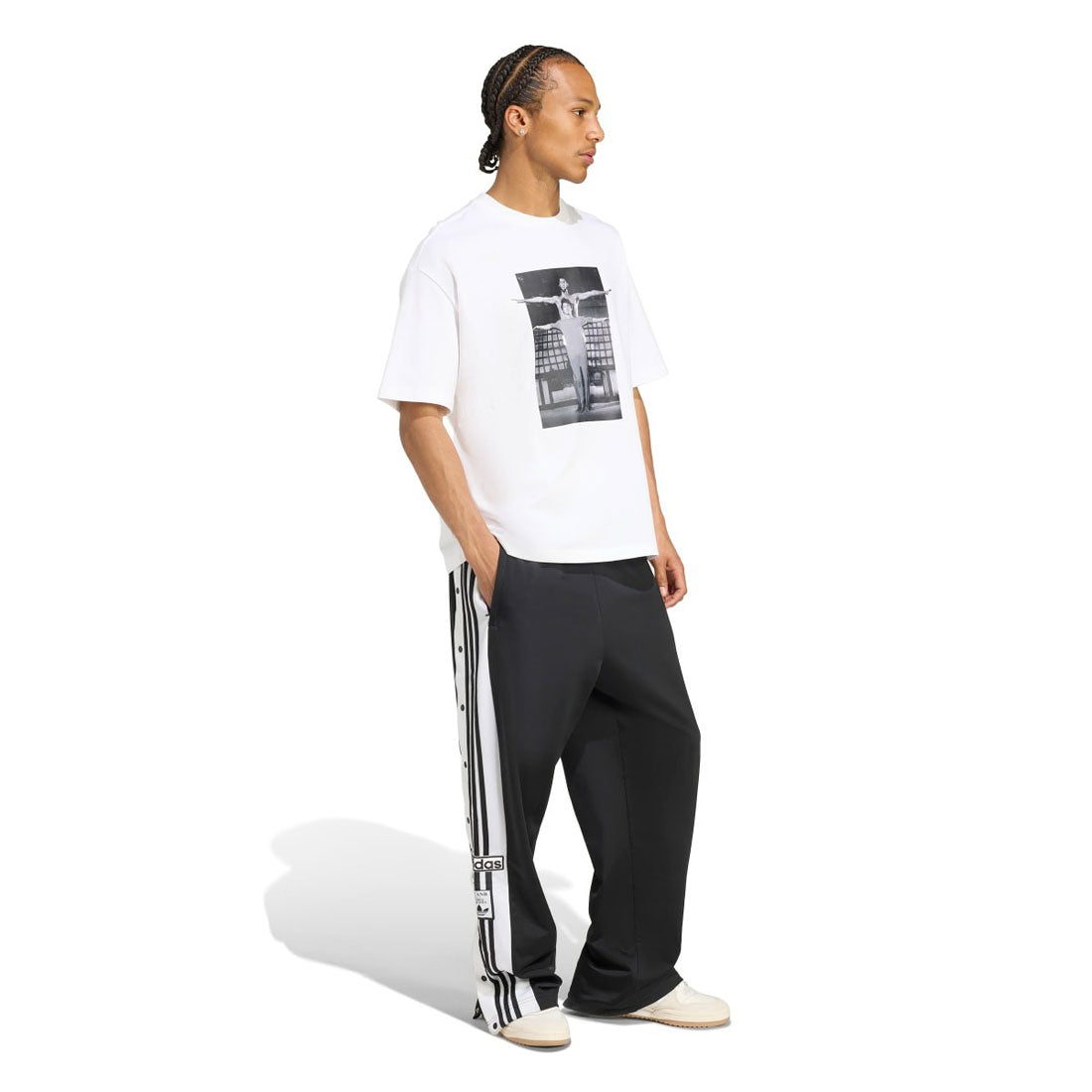 アディダス オリジナルス adidas Originals ホットショット グラフィック Tシャツ（Hot Shot Graphic Tee） （White） White