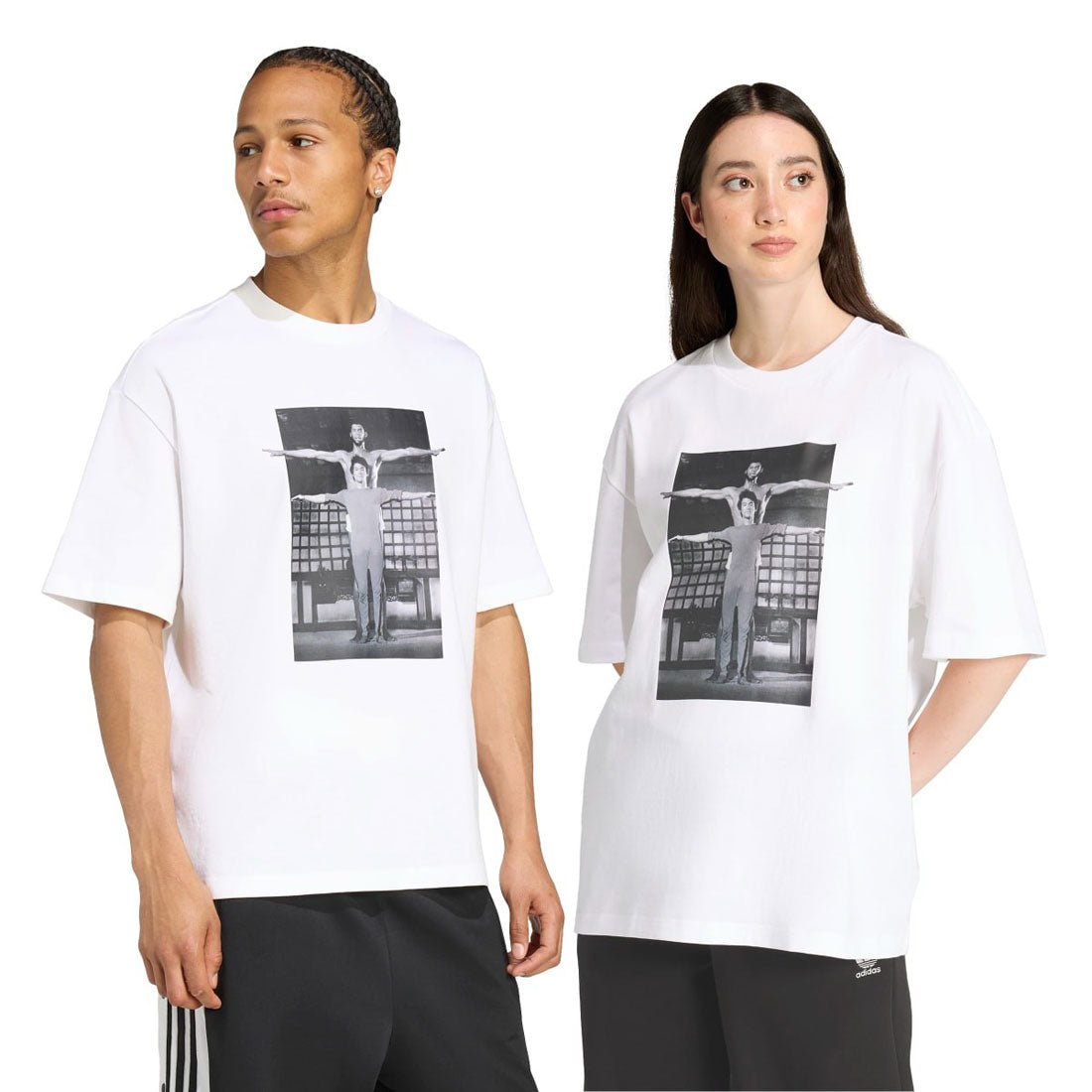 アディダス オリジナルス adidas Originals ホットショット グラフィック Tシャツ（Hot Shot Graphic Tee） （White） White