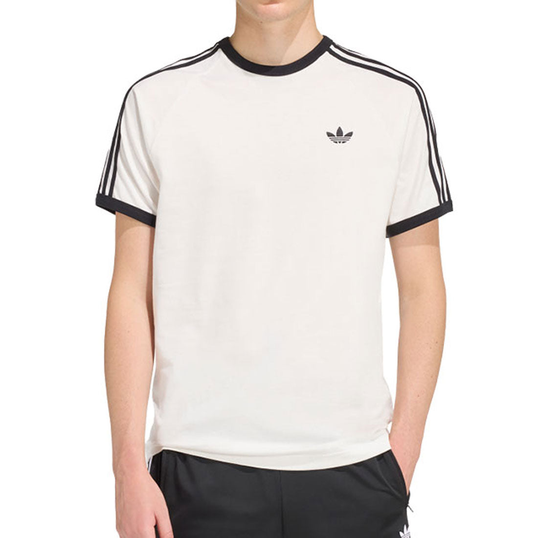 アディダス オリジナルス adidas Originals 3-STRIPES TEE ホワイト [DB785/KE3537] （ホワイト） ホワイト
