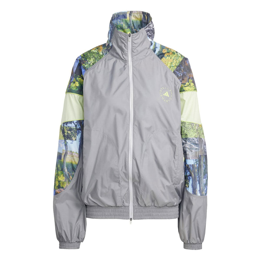 アディダス オリジナルス adidas Originals adidas Originals adidas by Stella McCartney Earth Collage Woven Trackjacket（アディダス バイ ステラ・マッカートニー アース （Dove Grey / Halo / Multicolor） Dove Grey / Halo / Multicolor