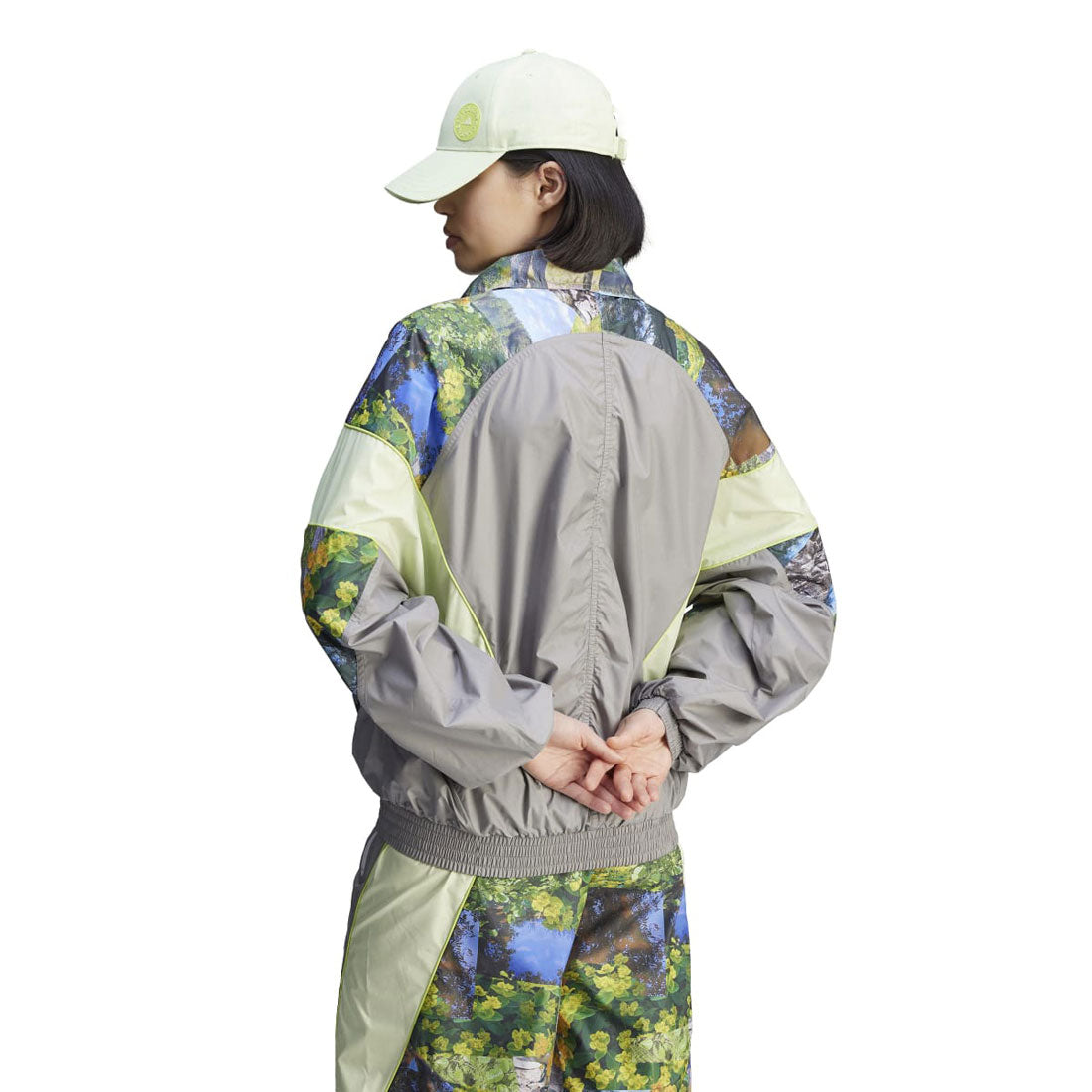 アディダス オリジナルス adidas Originals adidas Originals adidas by Stella McCartney Earth Collage Woven Trackjacket（アディダス バイ ステラ・マッカートニー アース （Dove Grey / Halo / Multicolor） Dove Grey / Halo / Multicolor