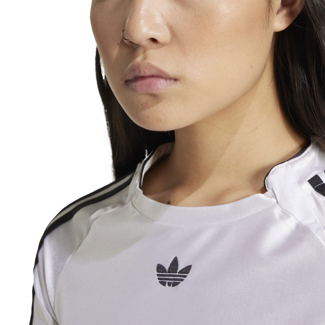 アディダス オリジナルス adidas Originals adidas Originals ADICOLOR TEAMGEIST BABY TEE（アディダスオリジナルス アディカラー チームガイスト ベビー半袖Tシャツ） （White） White