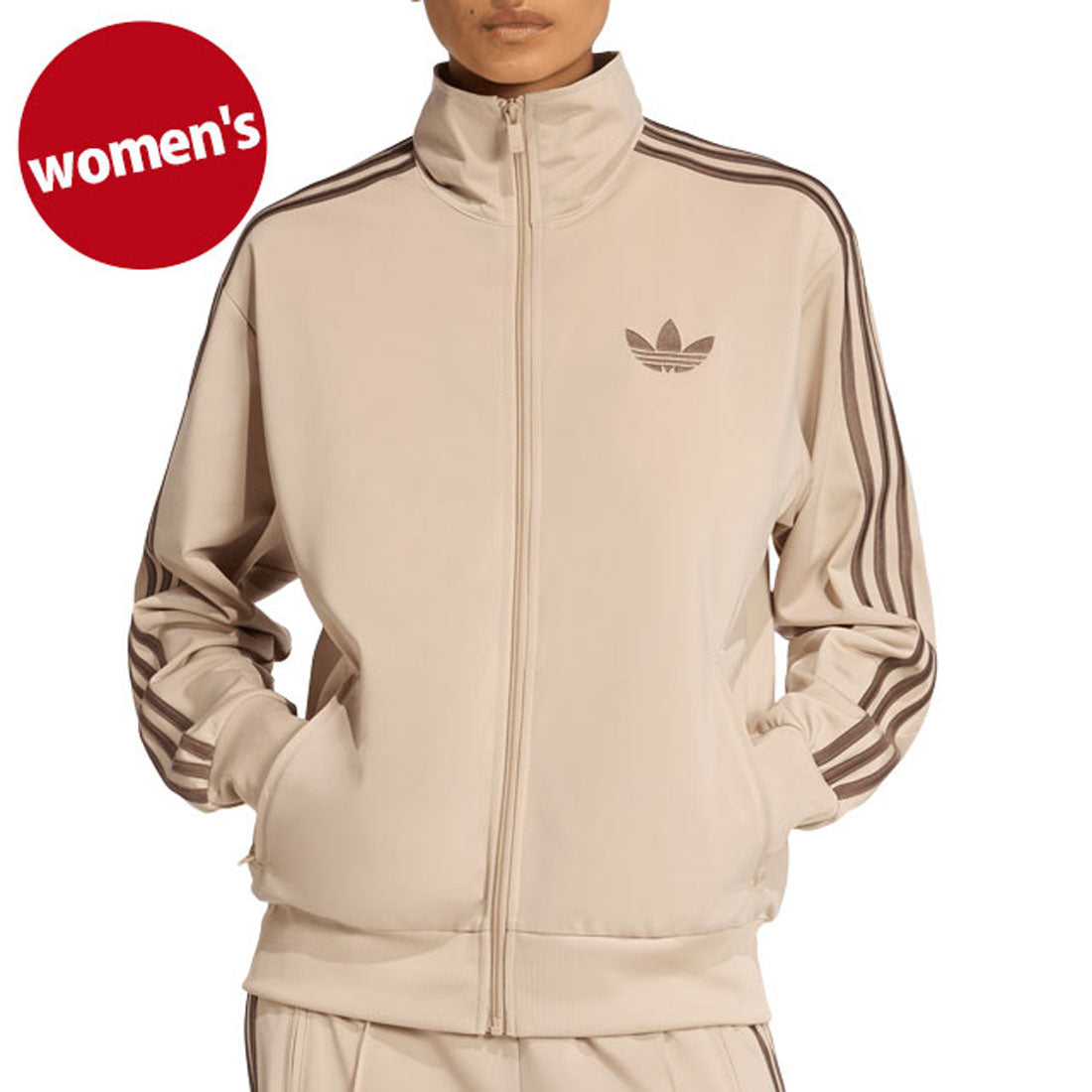 アディダス オリジナルス adidas Originals W FIREBIRD TRACK TOP LOOSE ストーンカーキ/アースストレータ [RP013/KD1327] （ストーンカーキ/アースストレータ） ストーンカーキ/アースストレータ