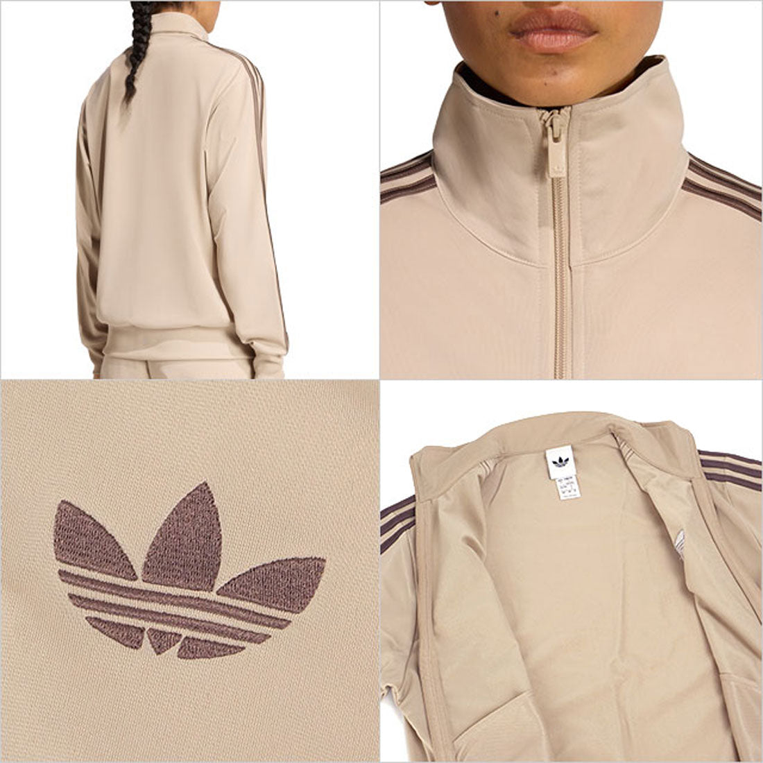 アディダス オリジナルス adidas Originals W FIREBIRD TRACK TOP LOOSE ストーンカーキ/アースストレータ [RP013/KD1327] （ストーンカーキ/アースストレータ） ストーンカーキ/アースストレータ