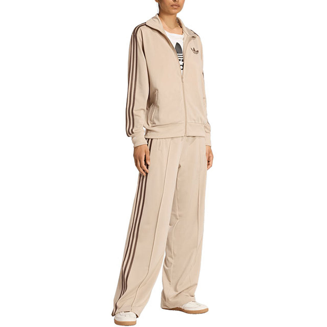 アディダス オリジナルス adidas Originals W FIREBIRD TRACK TOP LOOSE ストーンカーキ/アースストレータ [RP013/KD1327] （ストーンカーキ/アースストレータ） ストーンカーキ/アースストレータ