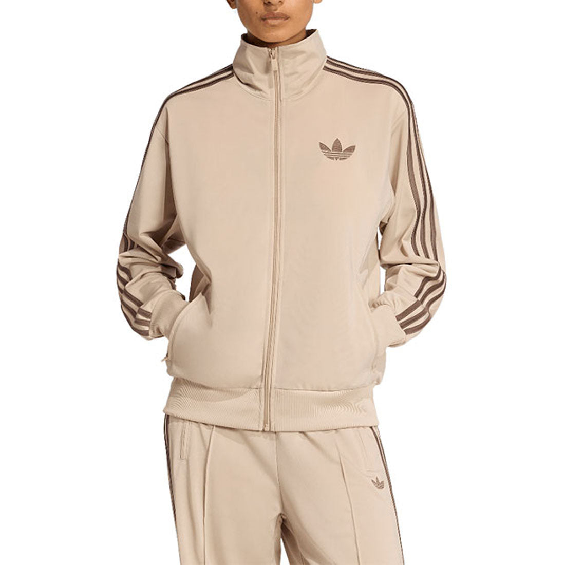 アディダス オリジナルス adidas Originals W FIREBIRD TRACK TOP LOOSE ストーンカーキ/アースストレータ [RP013/KD1327] （ストーンカーキ/アースストレータ） ストーンカーキ/アースストレータ