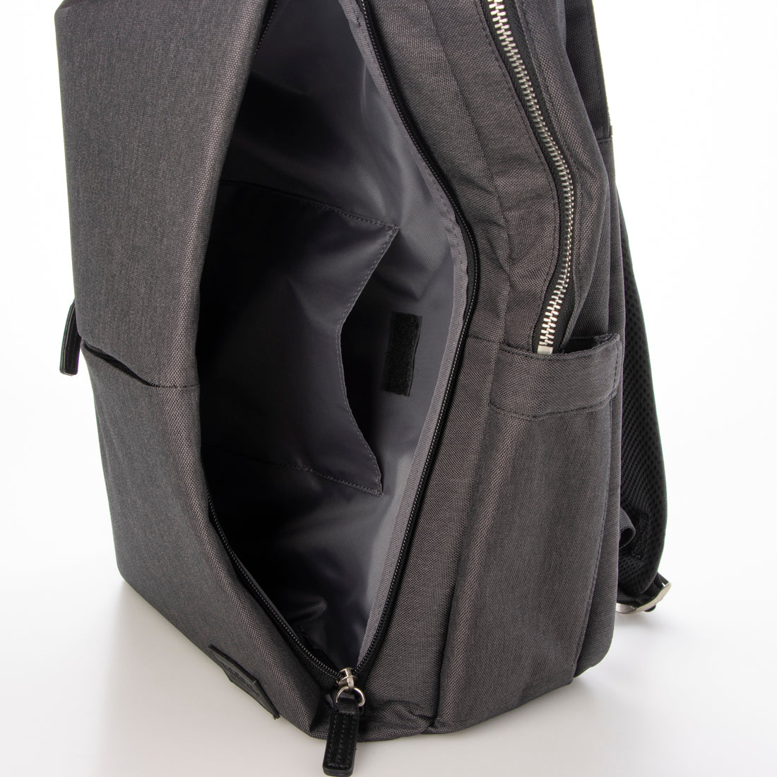 アドポーション ADPOSION 【YAK PAK / ヤックパック】SQUARE BACKPACK / 撥水加工 スクエアビジネスリュック （ブラック） ブラック