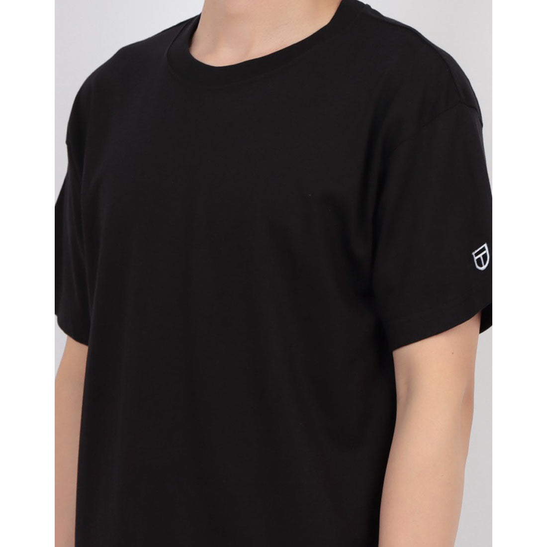 アドポーション ADPOSION NEWTRAL 5.6オンスクルーネックTシャツ （ブラック） ブラック