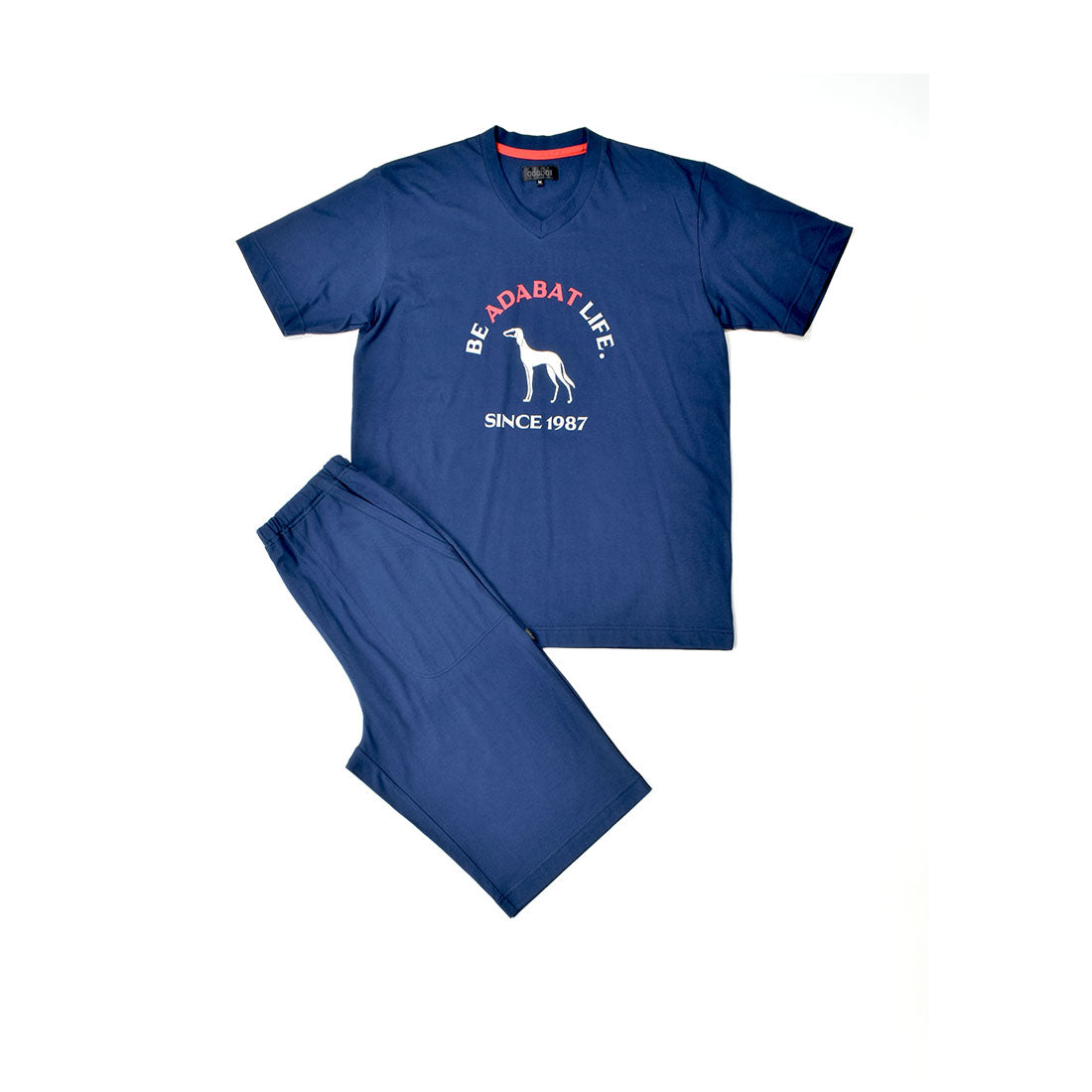 アダバット リラックスウェア　アンダーウェア adabat RELAX WEAR / UNDER WEAR 半袖ニットパジャマ （コン） コン